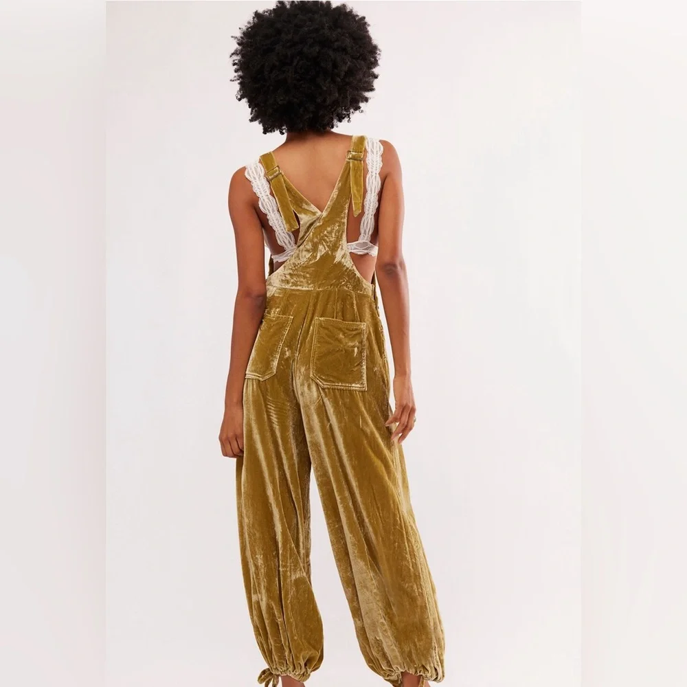 Free People Follow The Sun One Piece Overalls - Picture 3 of 9